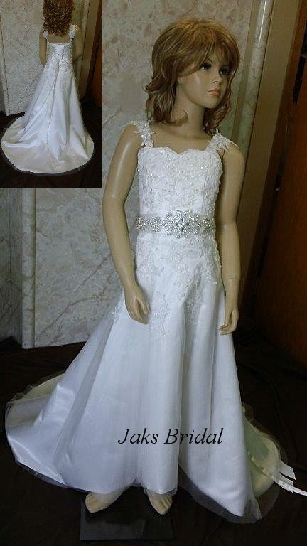 long flower girl dresses